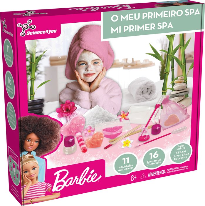 Juego Barbie Mi Primer Spa SCIENCE 4 YOU