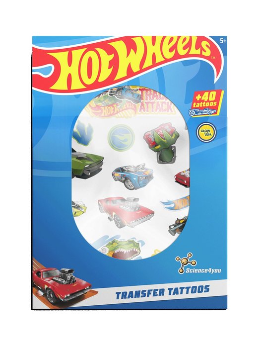 Kit Hotwheels Tattoos Science 4 You Imagen principal del producto