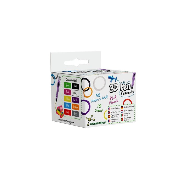 RECARGAS BOLIGRAFO 3D | SCIENCE 4 YOU | 1 UNIDAD | 5600983630567 Imagen principal del producto