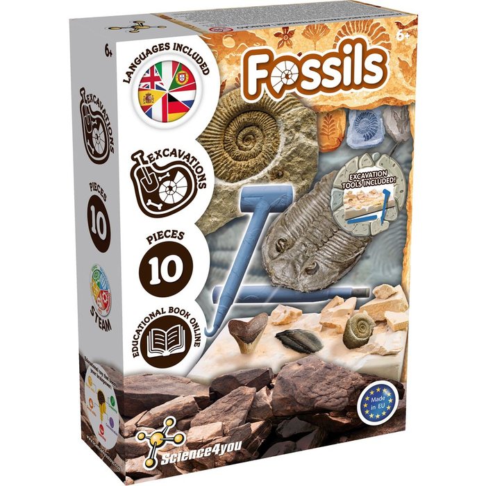 JUEGO EXCAVACION FOSILES | SCIENCE 4 YOU | 1 UNIDAD | 5600983632219