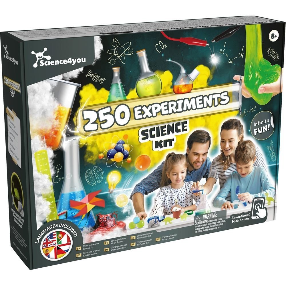 Juego Ultra Kit 250 Experimentos SCIENCE 4 YOU