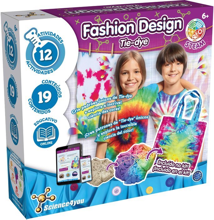 Juego de Mesa Fashion Tye Die SCIENCE 4 YOU