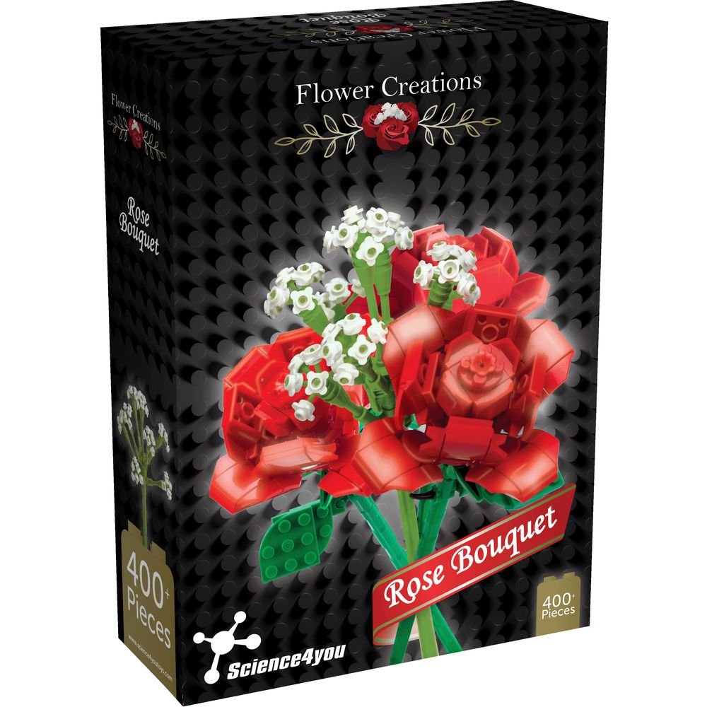 Juego bloques construcción Ramo de Rosas Science 4 You Imagen principal del producto