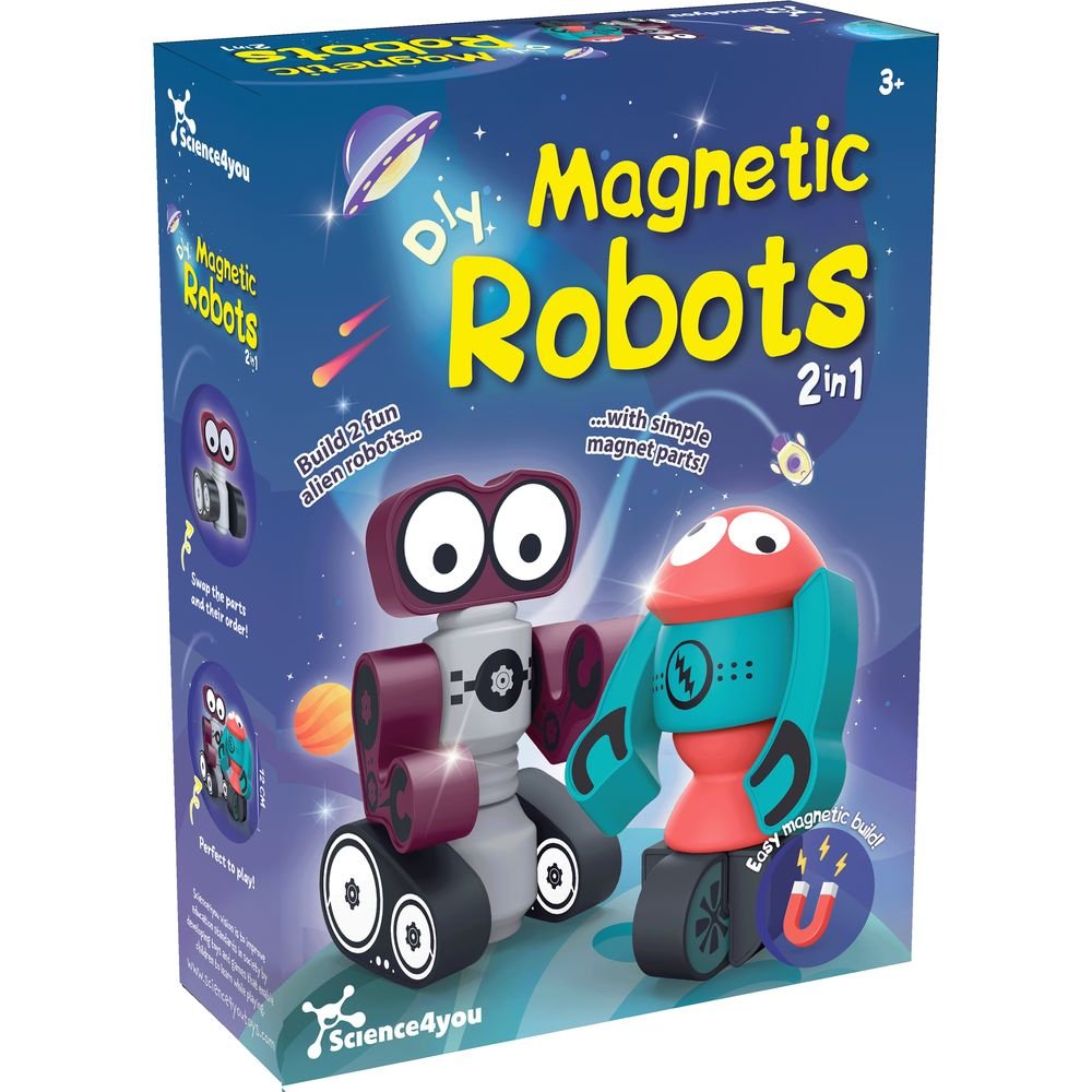 Juego Robots Magnéticos 2 en 1 SCIENCE 4 YOU