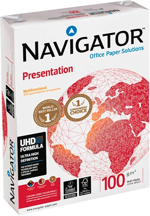 C/5 paquete 500h a4 100g navigator presentation