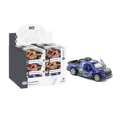 Coches Pull Back Surtidos GIROS Pack 12 para Juegos Educativos