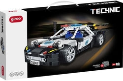 Coche Swat de Policía Giros Encajes Juego Educativo