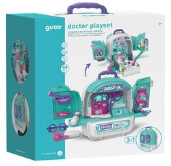 Maleta de Doctor 3 en 1 Giros Juego Educativo