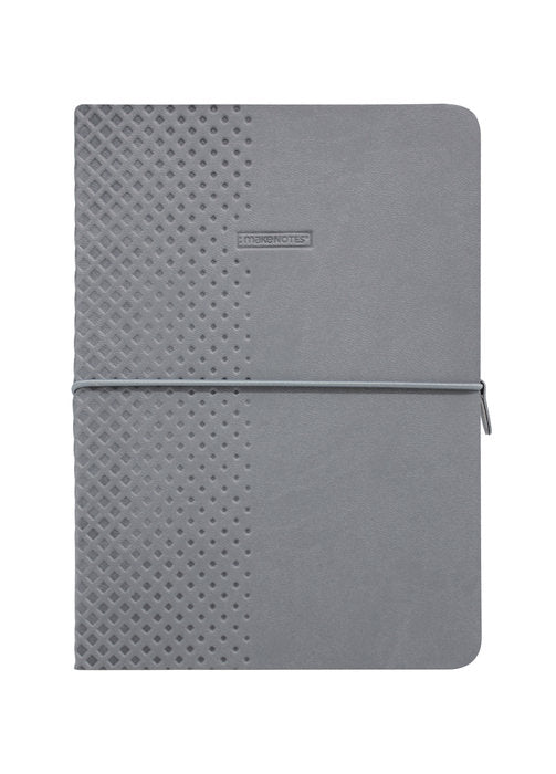 Cuaderno A5 con elastico One Color Graphite MAKENOTES Imagen principal del producto