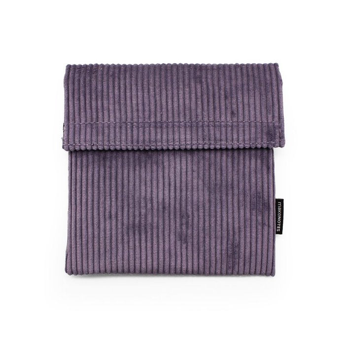 Porta-bocadillos Lila 16,5x16,5x2,5cm Silky Touch MAKENOTES Imagen principal del producto