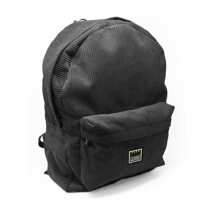 MOCHILA CASUAL NEGRO 45,5X31X14 CM SILKY TOUCH | MAKENOTES Imagen principal del producto