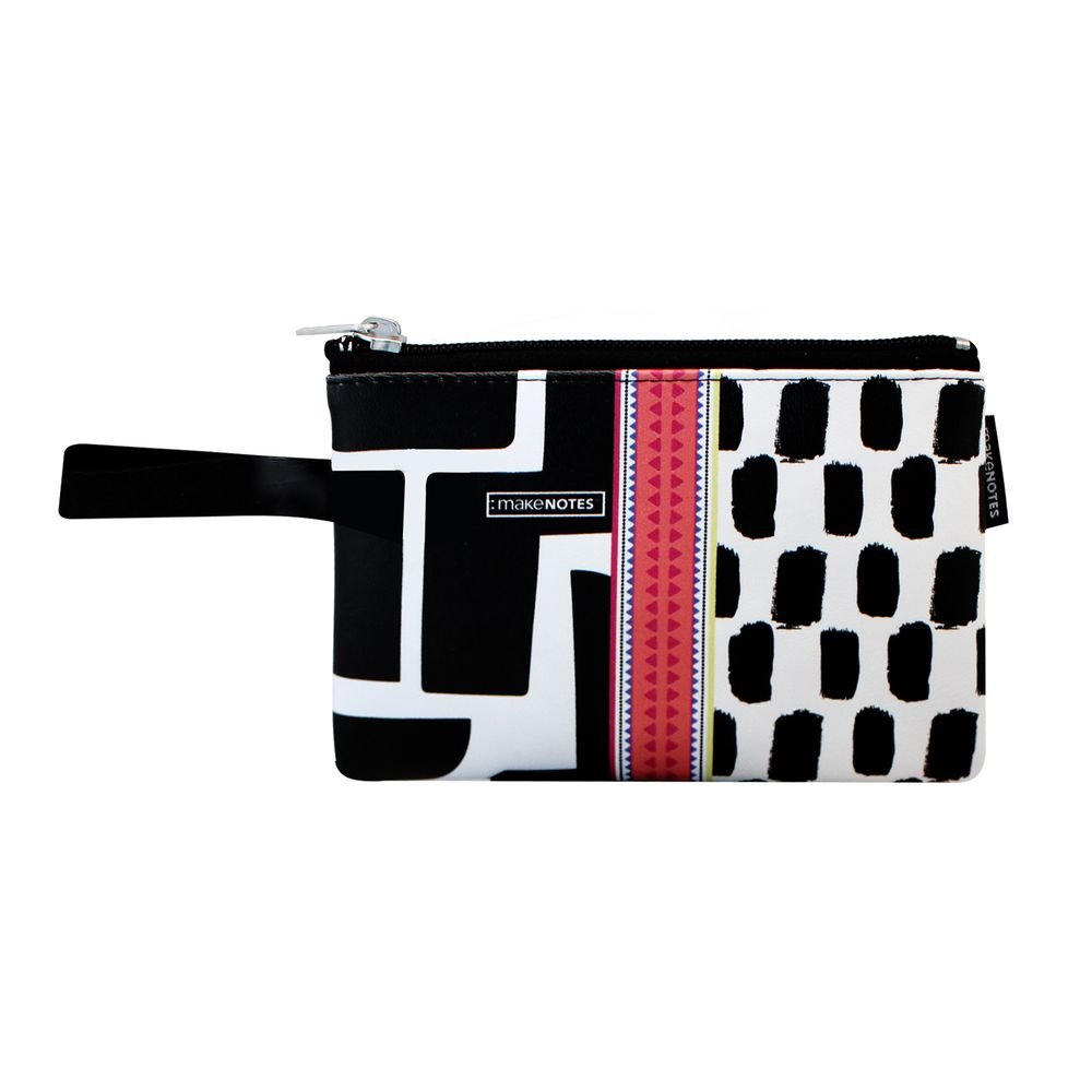 NECESER CON ASA PEQUEÑA 16,5X10,5 CM MONOCHROME STROKES | MAKENOTES | 1 UNIDAD | 5609104948185 Imagen principal del producto