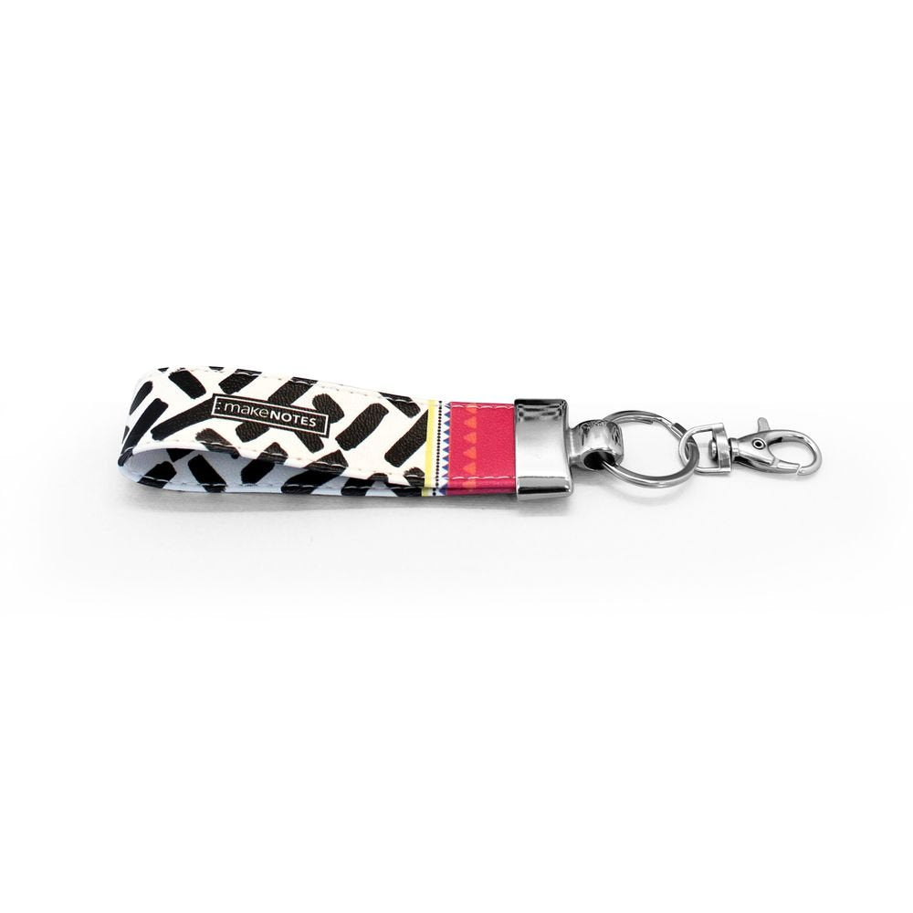 LLAVERO 18X3 CM MONOCHROME STROKES | MAKENOTES | 1 UNIDAD | 5609104948192 Imagen principal del producto