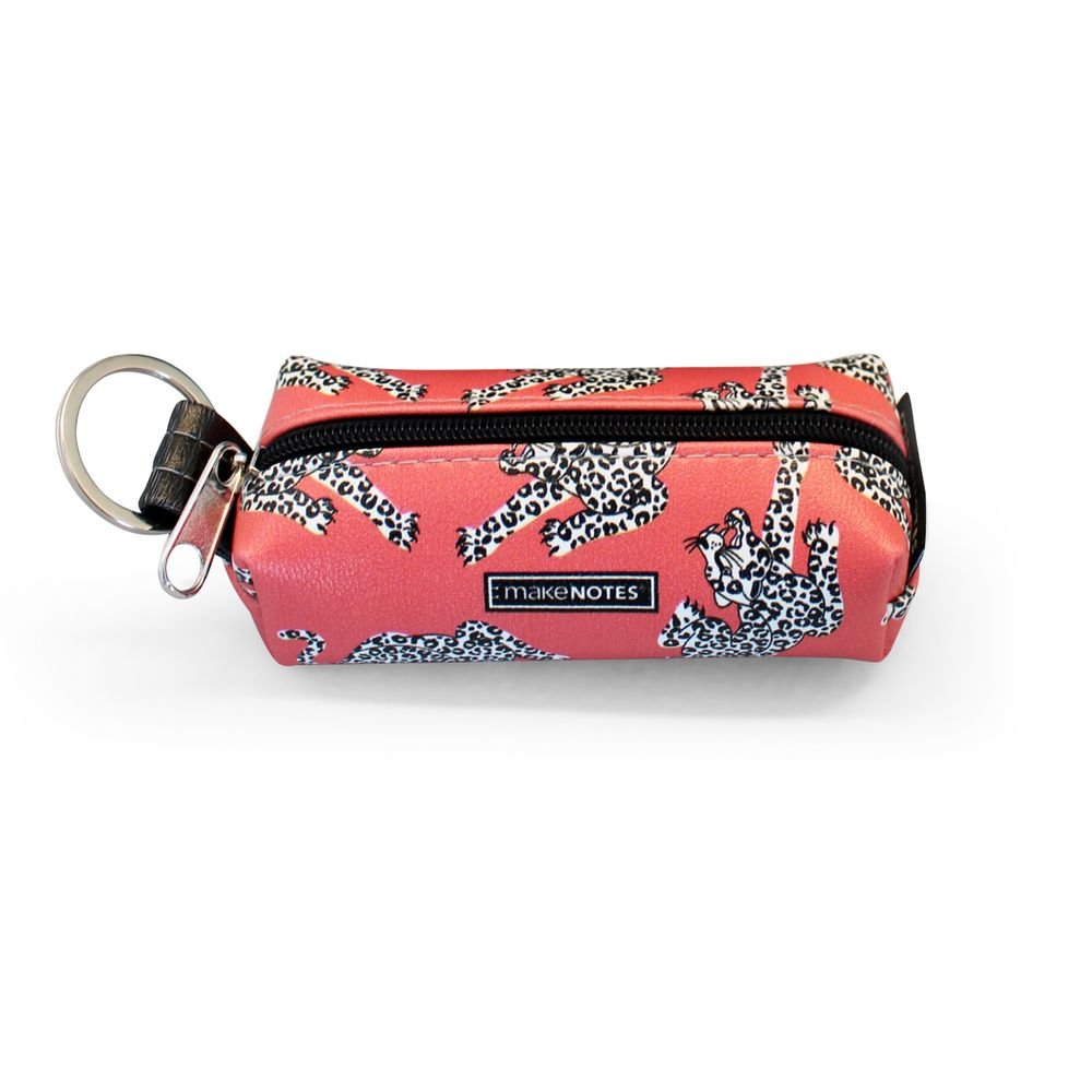 MINI ESTUCHE CON ANILLA PARA LLAVERO WILD ELEGANCE | MAKENOTES | 1 UNIDAD | 5609104948482