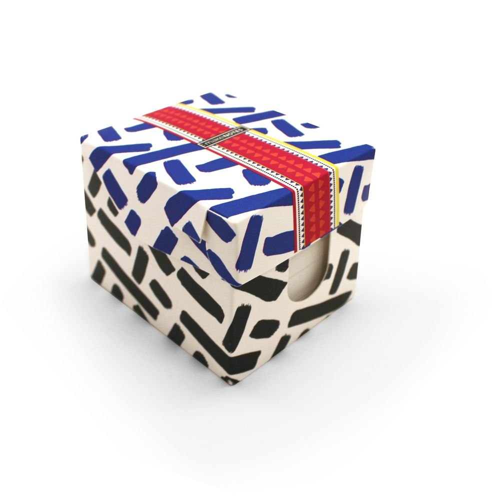 Mini Caja Notas 65x85x65 Monochrome Strok MAKENOTES Imagen principal del producto