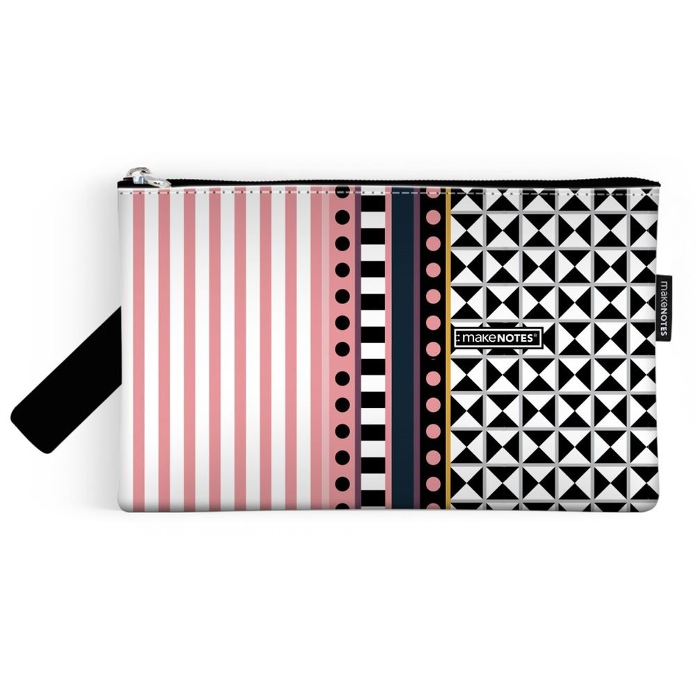 Neceser 16,5x10,5 cm Blackline Pink MAKENOTES Imagen principal del producto