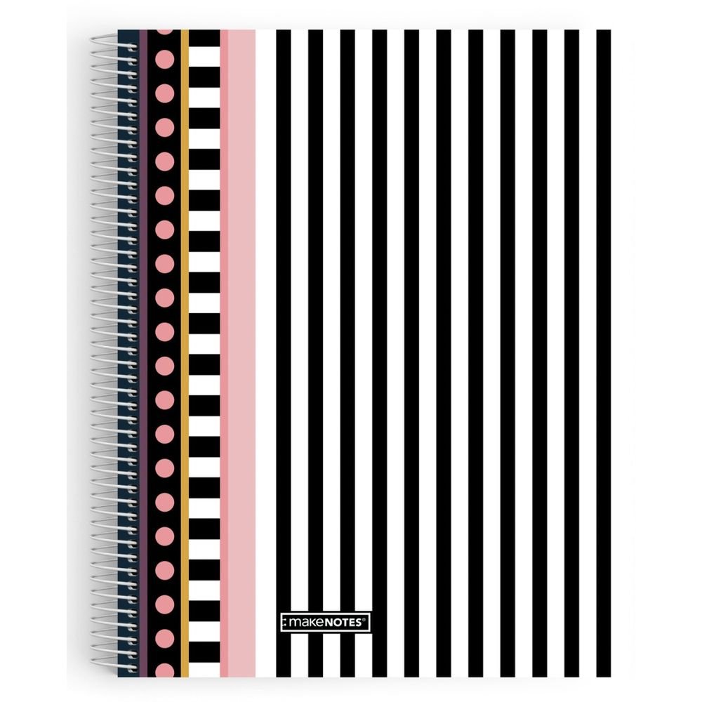 Cuaderno Espiral Plástico A4 Rayado 80h - Makenotes