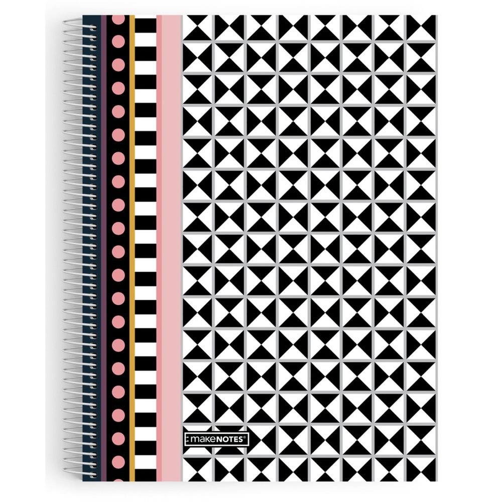Cuaderno espiral A4 cuadriculado 80 hojas Makenotes