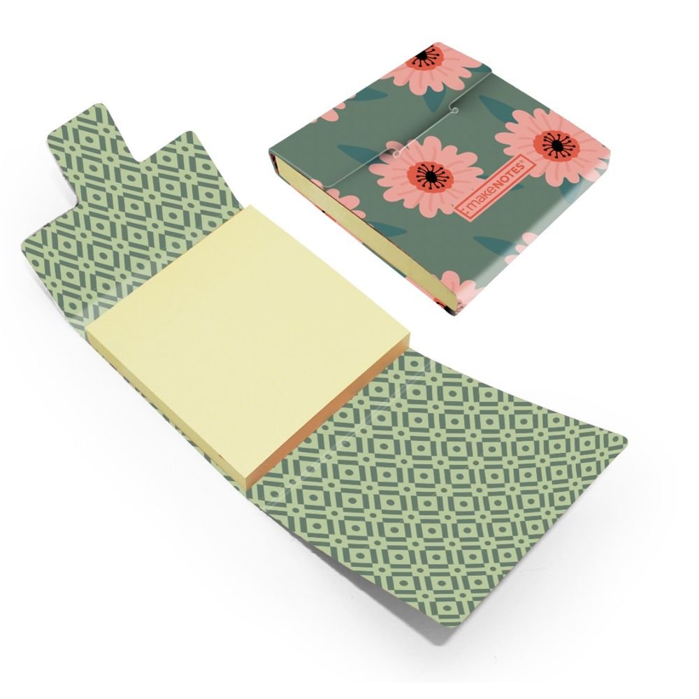 Notas Adhesivas 75x75 mm Makenotes, Pack 6 unidades