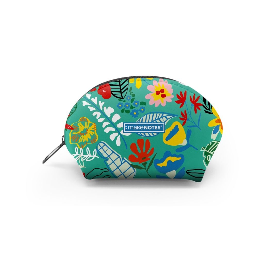 Monedero redondo compacto Rainbow Garden MAKENOTES Imagen principal del producto