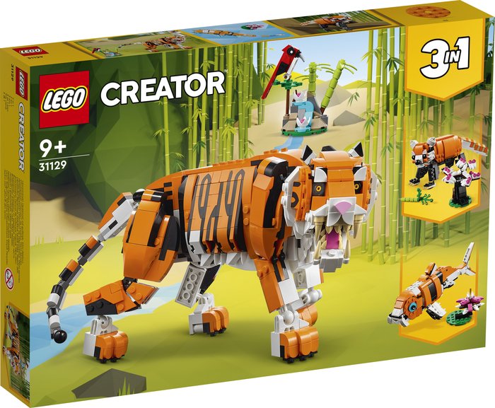 LEGO TIGRE MAJESTUOSO | LEGO CREATOR | 1 UNIDAD | 5702017151854