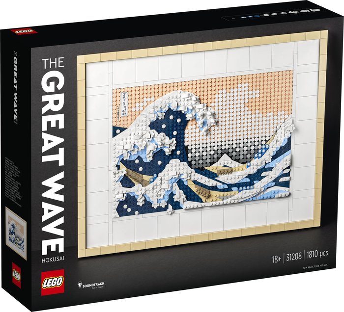 LEGO HOKUSAI LA GRAN OLA | LEGO ART | 1 UNIDAD | 5702017412160 Imagen principal del producto
