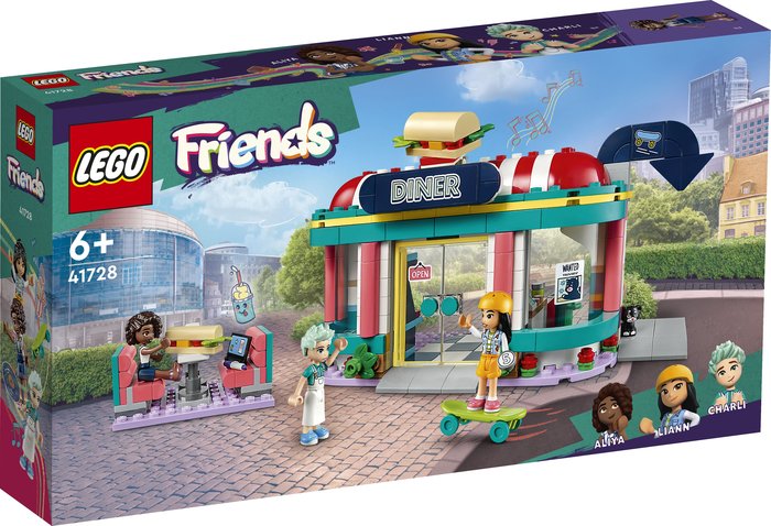 Restaurante Clásico de Heartlake Lego marca Lego para niños mayores de 6 años
