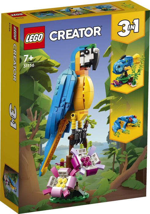 Lego Loro Exotico Juego de Construcción Creativo