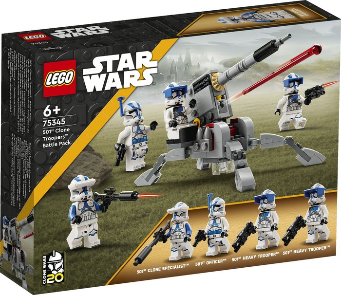 LEGO PACK DE COMBATE SOLDADOS CLON DE LA 501 | LEGO STAR WARS TM | 1 UNIDAD | 5702017421292 Imagen principal del producto