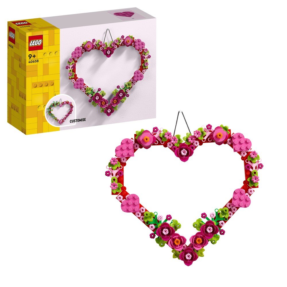 Corazón Decorativo LEGO 40638
