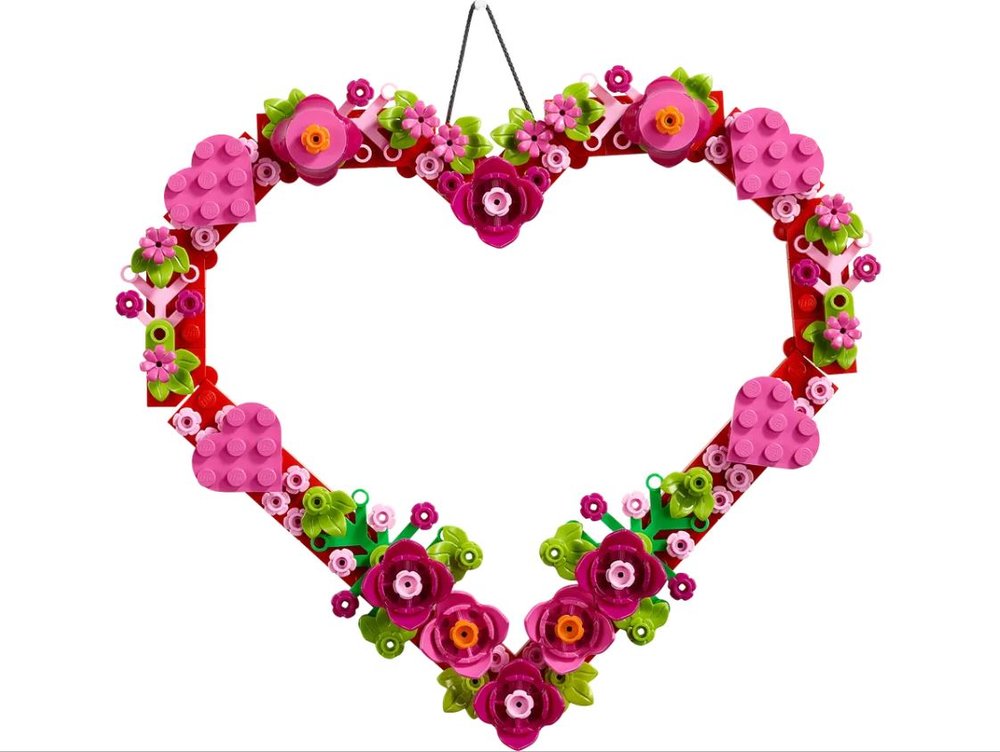 Corazón Decorativo LEGO 40638