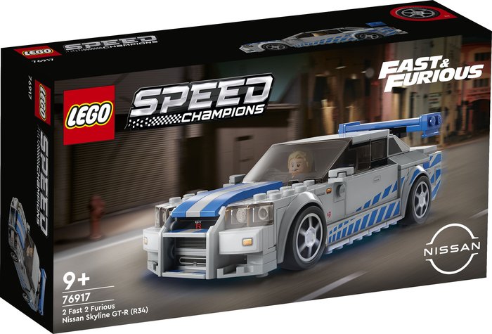 Lego Nissan Skyline Gt-r de 2 Fast 2 Furious LEGO Speed Champions