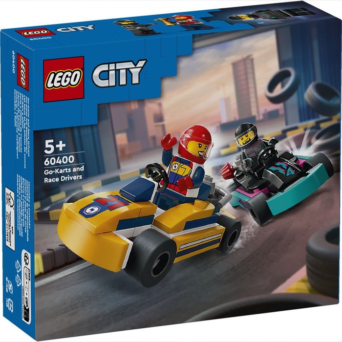 Lego Karts y Pilotos de Carreras Juego de Juguetes LEGO City