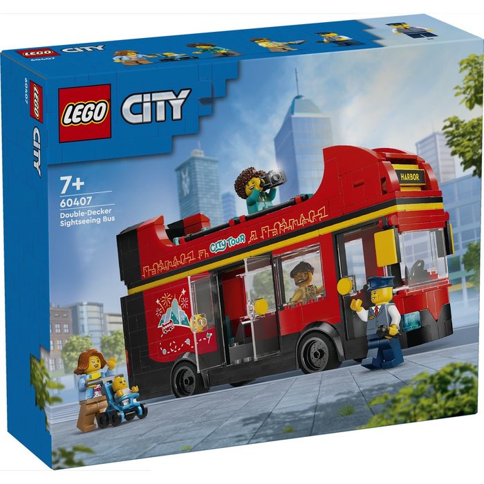 Lego Autobús Turístico Rojo de Dos Plantas Marca Lego City Imagen principal del producto