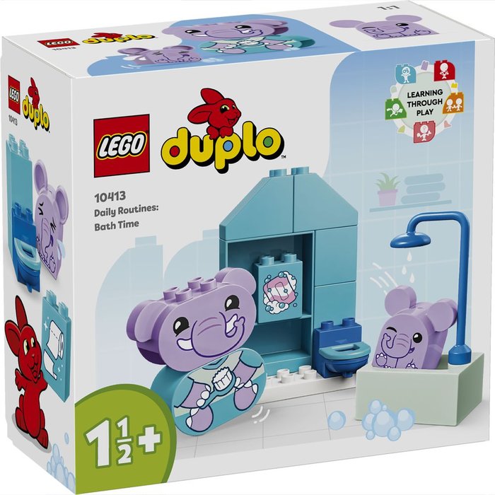LEGO RUTINAS DIARIAS AHORA DEL BAÑO | LEGO DUPLO | 1 UNIDAD | 5702017583235 Imagen principal del producto