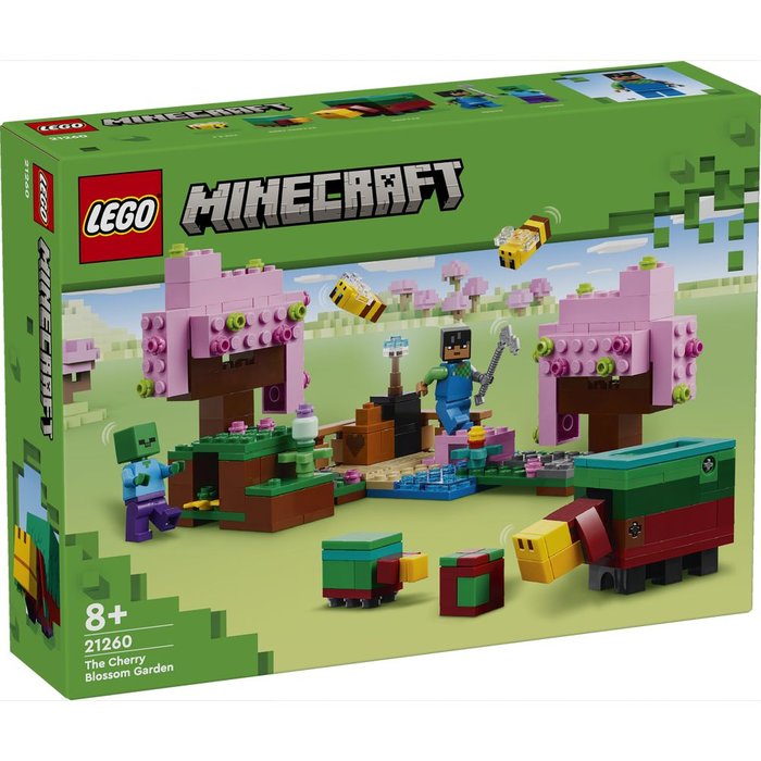 LEGO EL JARDIN DE CEREZOS EN FLOR | LEGO MINECRAFT | 1 UNIDAD | 5702017583365