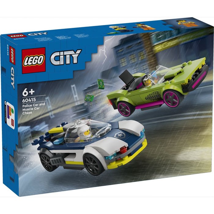 Lego Coche de Policía y Potente Deportivo LEGO City Imagen principal del producto