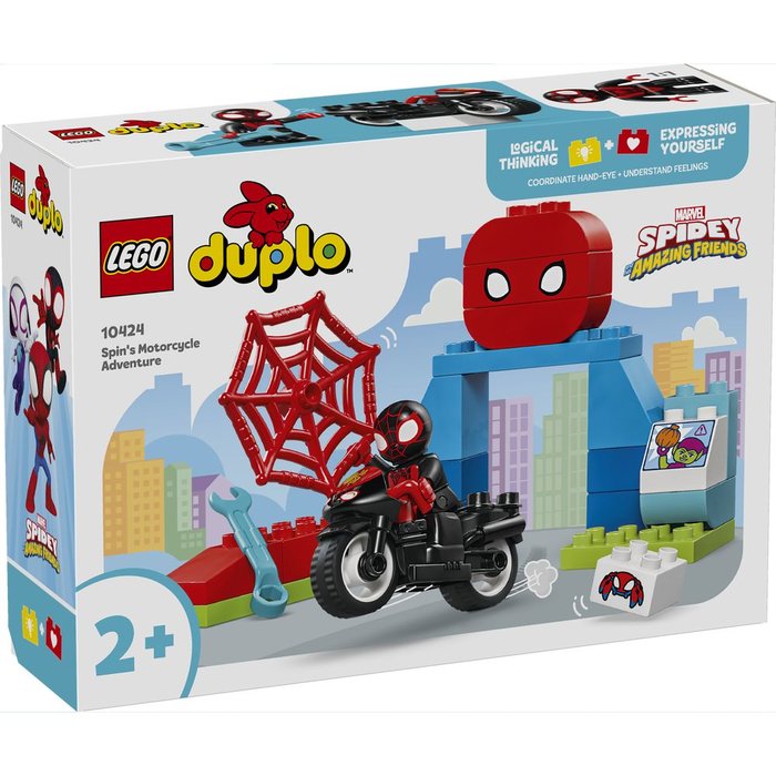 LEGO AVENTURA EN MOTO DE SPIN | LEGO DUPLO | 1 UNIDAD | 5702017583792 Imagen principal del producto