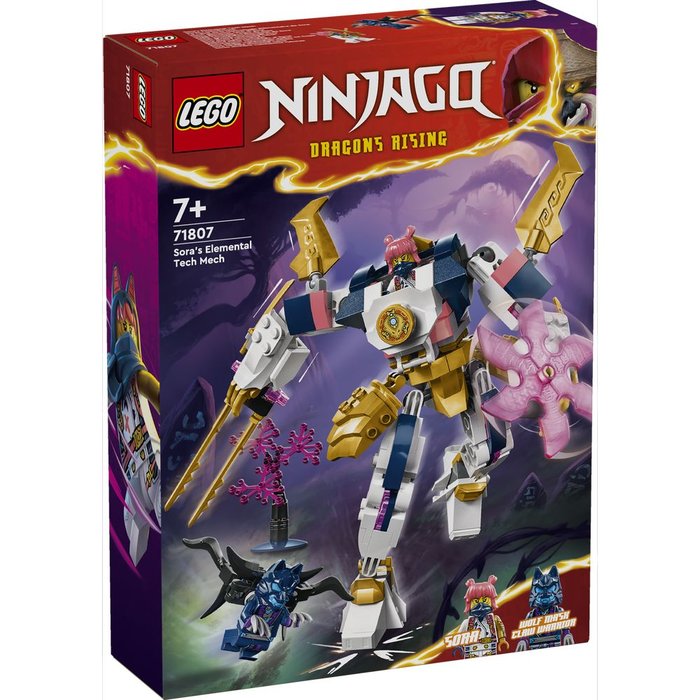 LEGO MECA ELEMENTAL TECNO DE SORA | LEGO NINJAGO | 1 UNIDAD | 5702017583839