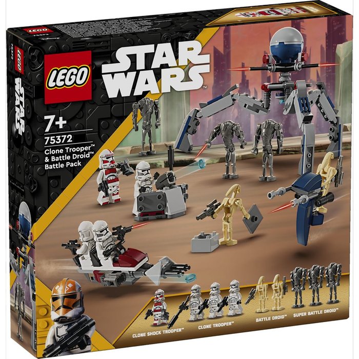 LEGO PACK DE COMBATE SOLDADO CLON Y DROIDE DE COMBATE | LEGO STAR WARS TM | 1 UNIDAD | 5702017584317 Imagen principal del producto