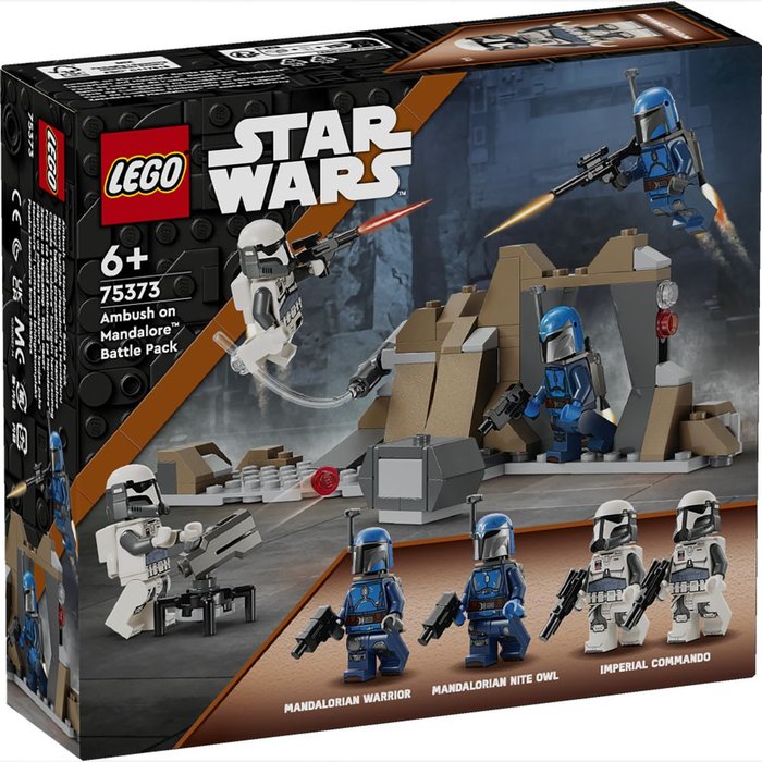 LEGO PACK DE COMBATE EMBOSCADA EN MANDALORE | LEGO STAR WARS TM | 1 UNIDAD | 5702017584324 Imagen principal del producto