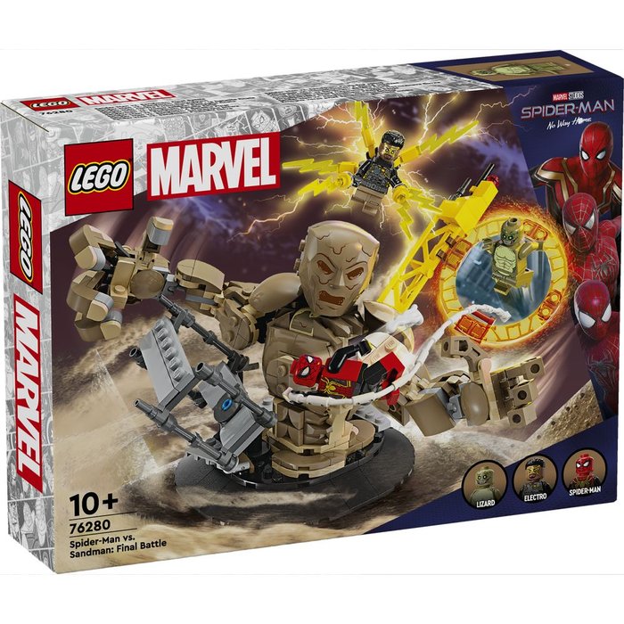 LEGO SPIDERMAN VS SANDMAN BATALLA FINAL | LEGO SUPER HEROES | 1 UNIDAD | 5702017590301