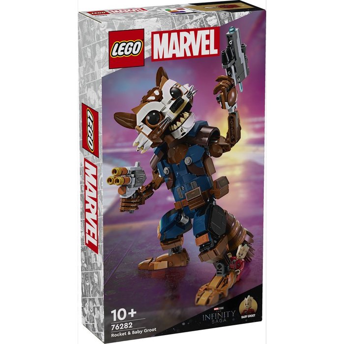 LEGO ROCKET Y BEBE GROOT | LEGO SUPER HEROES | 1 UNIDAD | 5702017590325 Imagen principal del producto