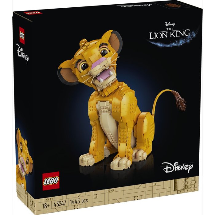 LEGO EL REY LEON: SIMBA JOVEN | LEGO DISNEY | 1 UNIDAD | 5702017591940 Imagen principal del producto