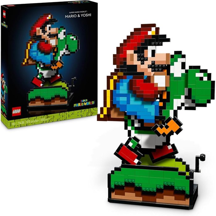 LEGO SUPER MARIO WORLD,: MARIO Y YOSHI | LEGO SUPER MARIO | 1 UNIDAD | 5702017592770 Imagen principal del producto