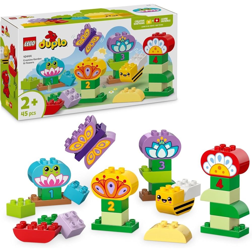 LEGO JARDIN Y FLORES CREATIVAS | LEGO DUPLO | 1 UNIDAD | 5702017783147 Imagen principal del producto