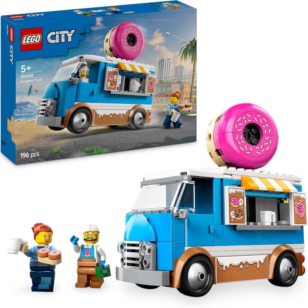 LEGO CAMION DE DONUTS | LEGO CITY | 1 UNIDAD | 5702017812427 Imagen principal del producto