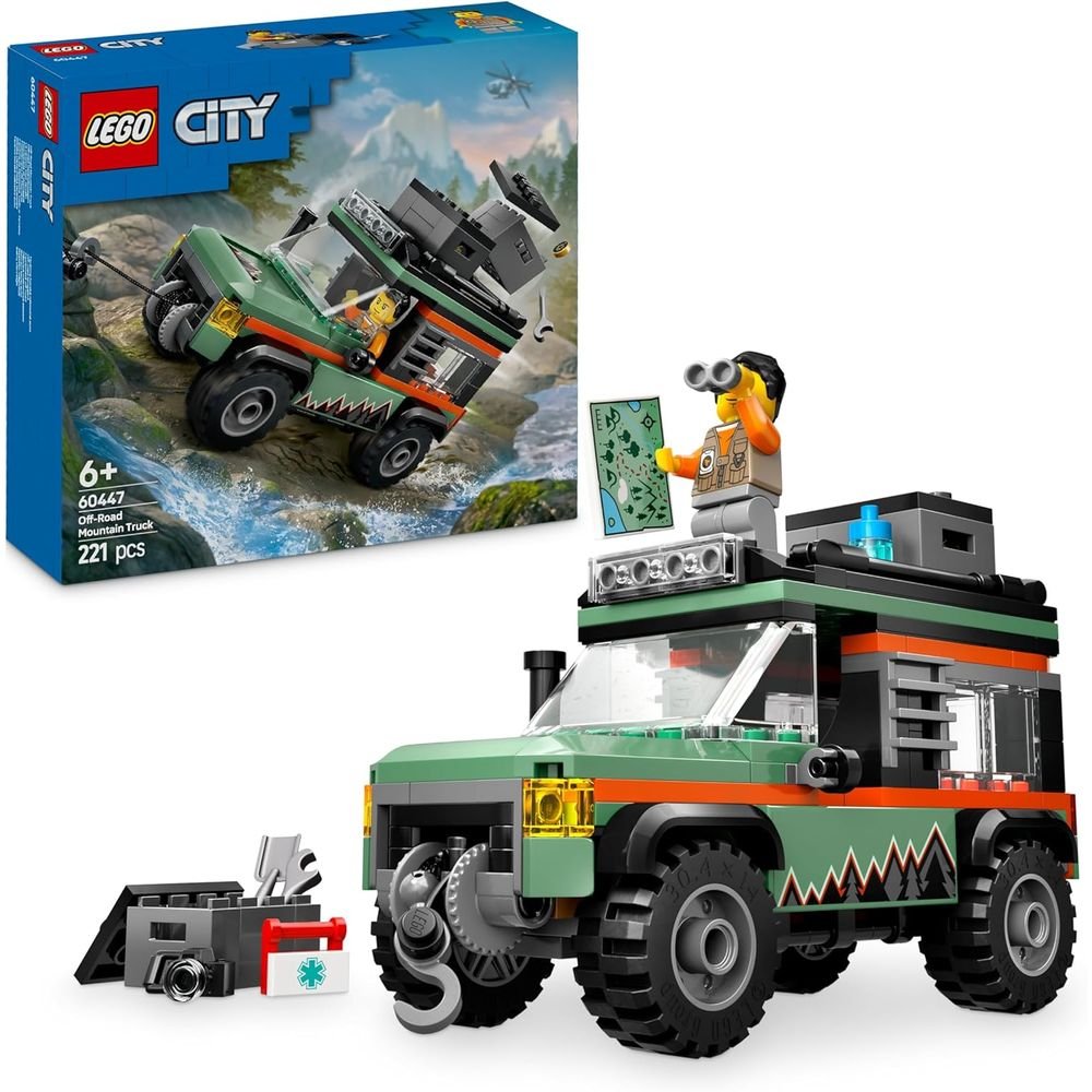 Lego Todoterreno 4X4 de Montaña LEGO City