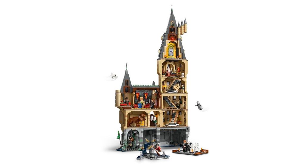 Lego Castillo Hogwarts Torre Central Harry Potter