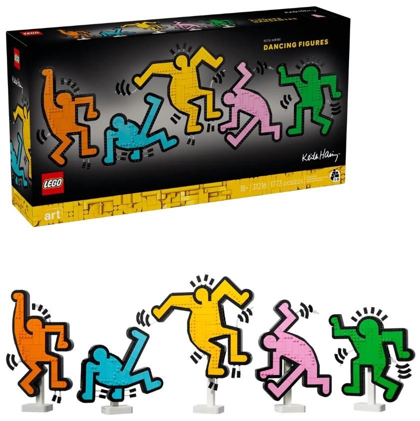 LEGO ART KEITH HARING: FIGURAS DANZANTES | LEGO ART | 1 UNIDAD | 5702017814445 Imagen principal del producto